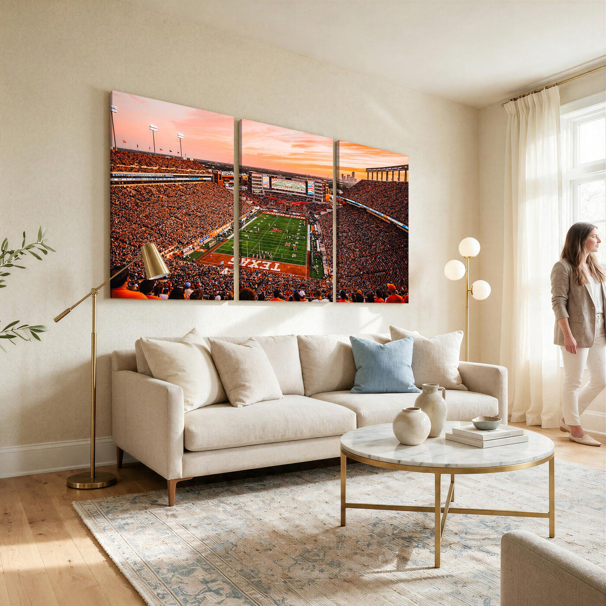 24606043-MGV-CV-36X24 - Stadium Wall Art Canvas Print