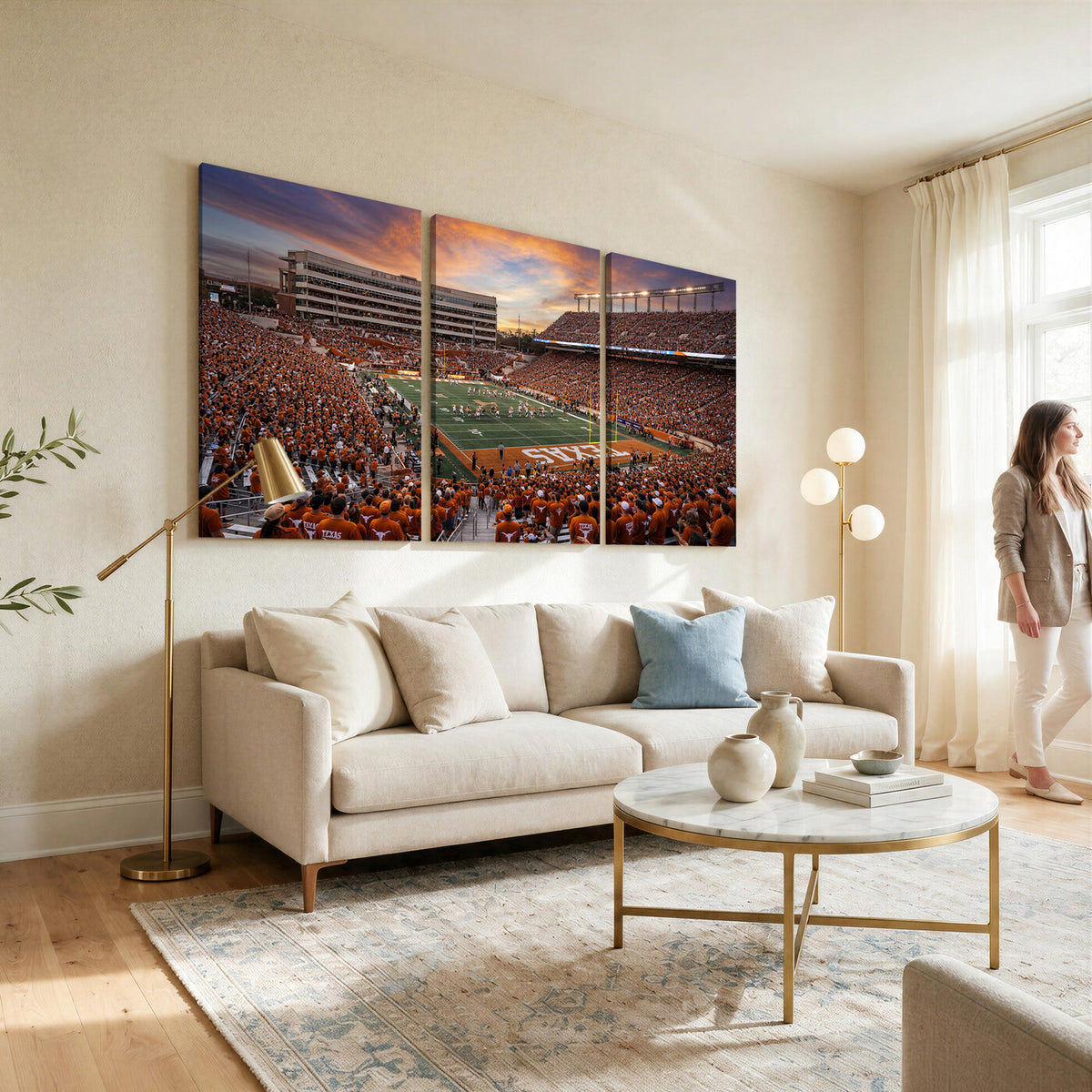 23560699-MGV-CV-36X24 - Stadium Wall Art Canvas Print