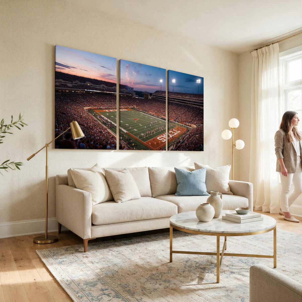 31666911-MGV-CV-36X24 - Stadium Wall Art Canvas Print
