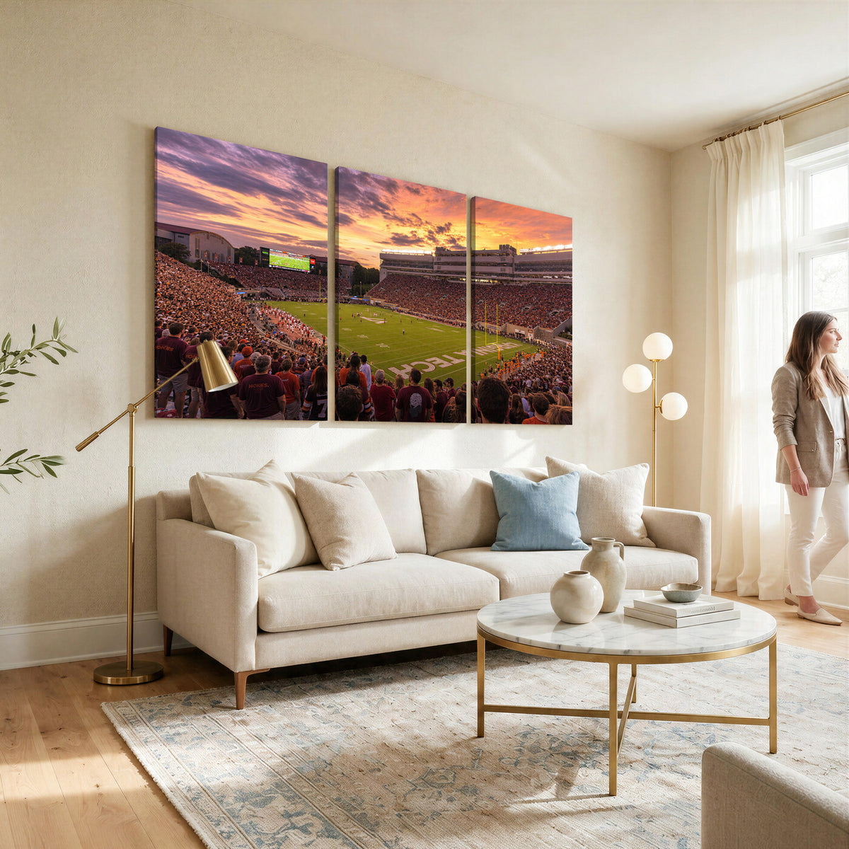 20221405-MGV-CV-36X24 - Stadium Wall Art Canvas Print