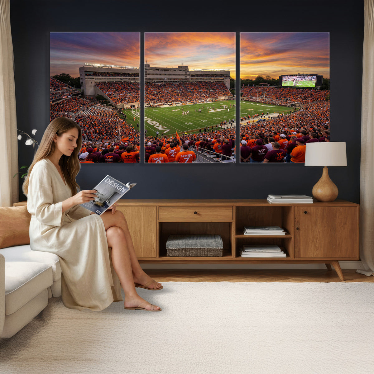 23178259-MGV-CV-36X24 - Stadium Wall Art Canvas Print