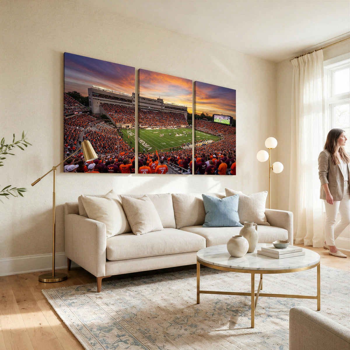 23178259-MGV-CV-36X24 - Stadium Wall Art Canvas Print