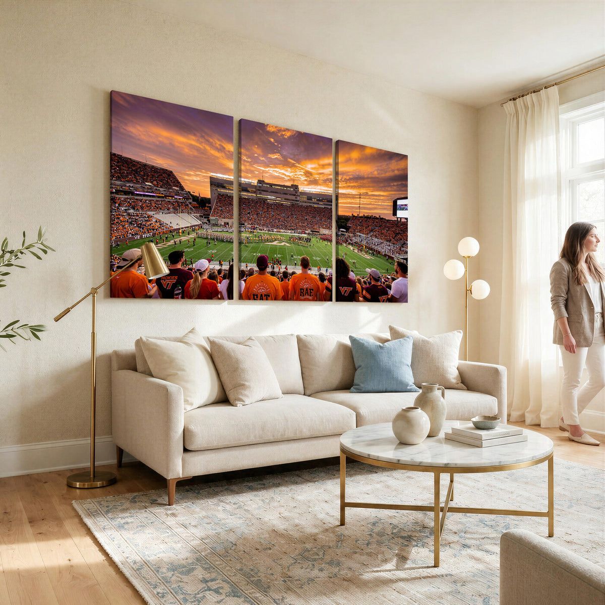 25873880-MGV-CV-36X24 - Stadium Wall Art Canvas Print