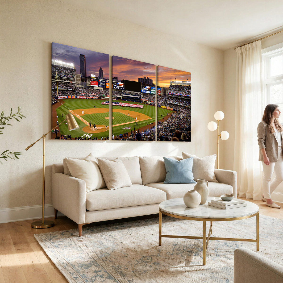 39000124-MGV-CV-36X24 - Stadium Wall Art Canvas Print