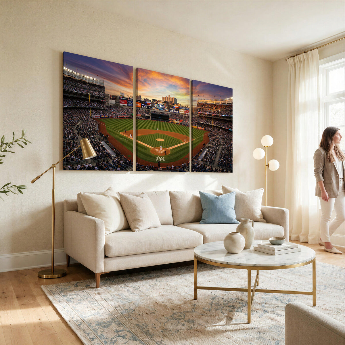 71157927-MGV-CV-36X24 - Stadium Wall Art Canvas Print