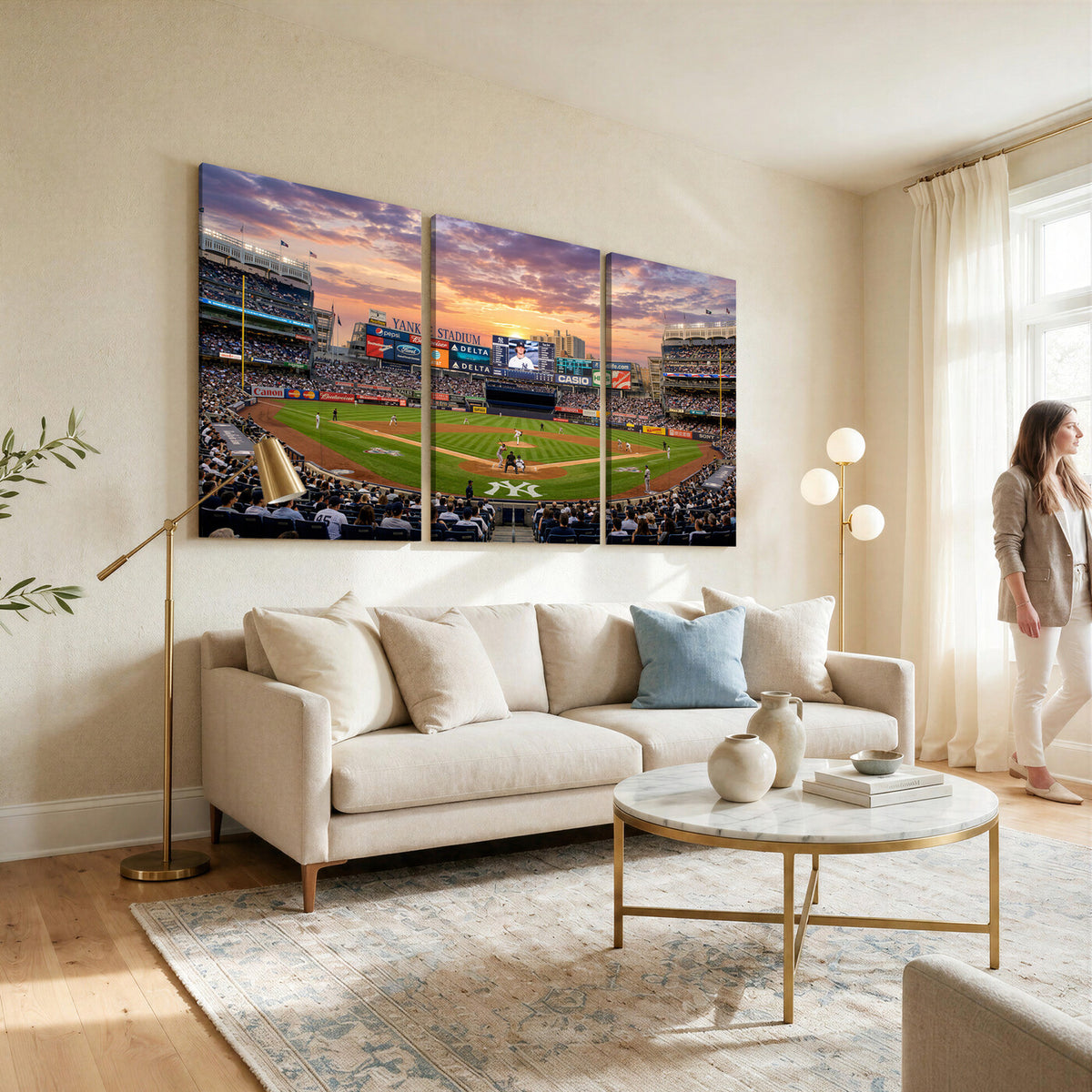 26297292-MGV-CV-36X24 - Stadium Wall Art Canvas Print
