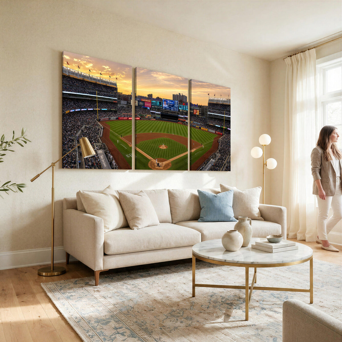 17396699-MGV-CV-36X24 - Stadium Wall Art Canvas Print