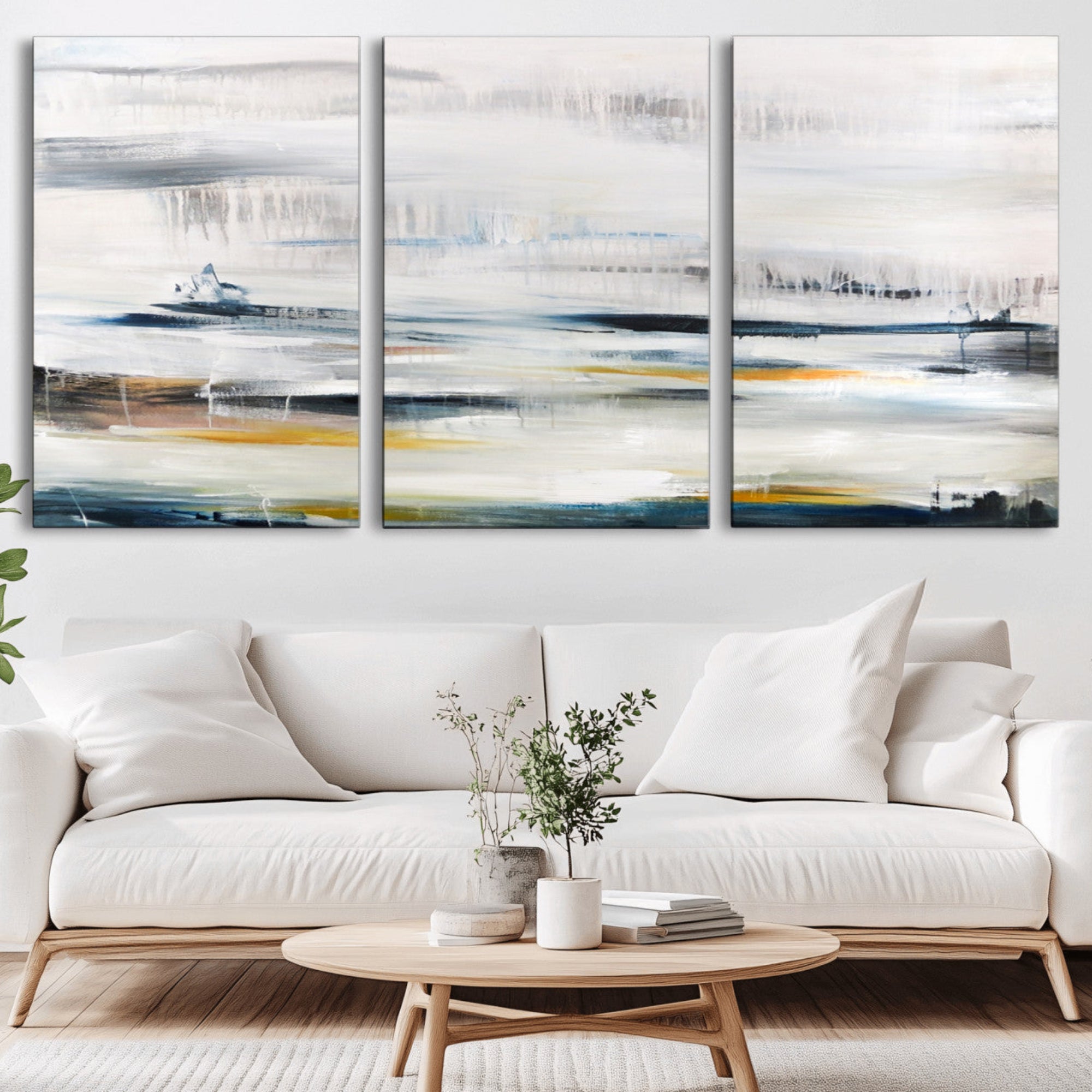 74932-MGV-CV-36X24-Soft Color Abstract Canvas Print