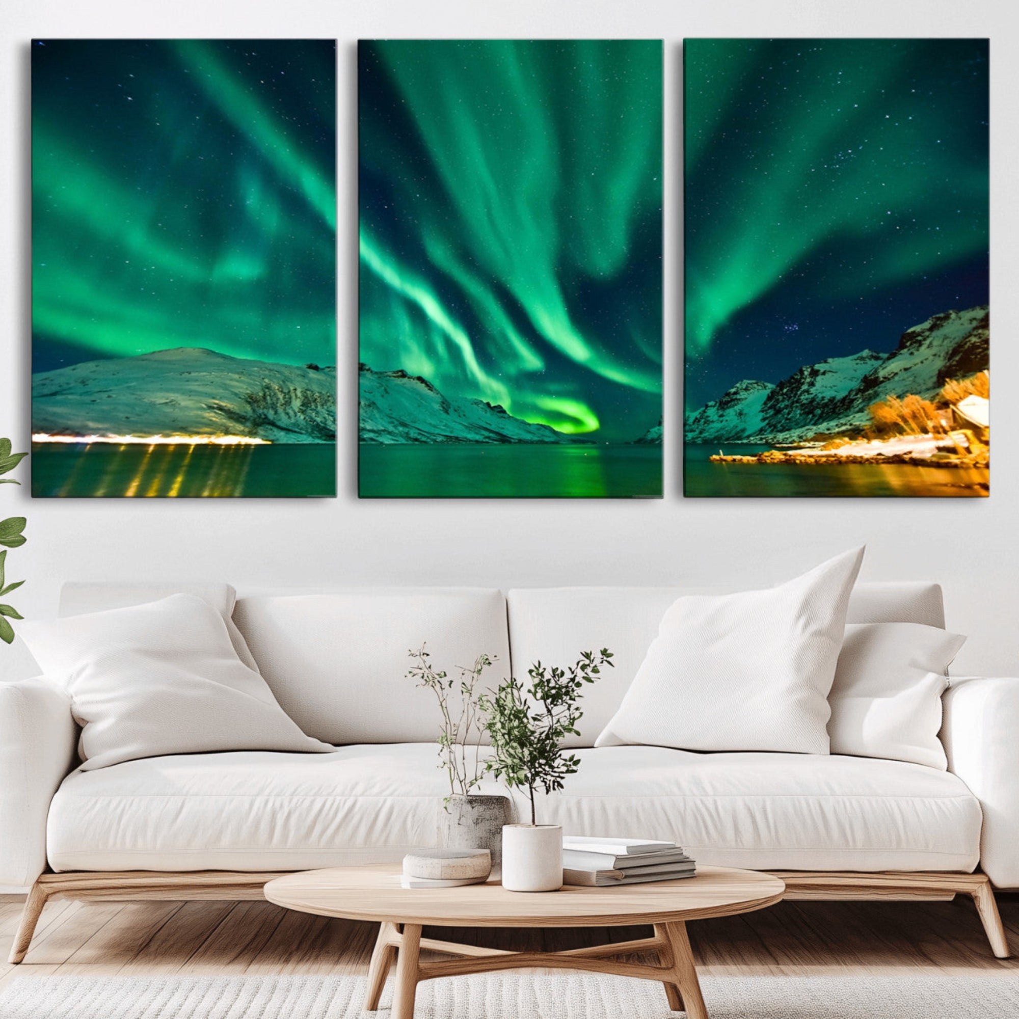 25294-MGV-CV-36X24-Northern Lights Wall Art Canvas Print