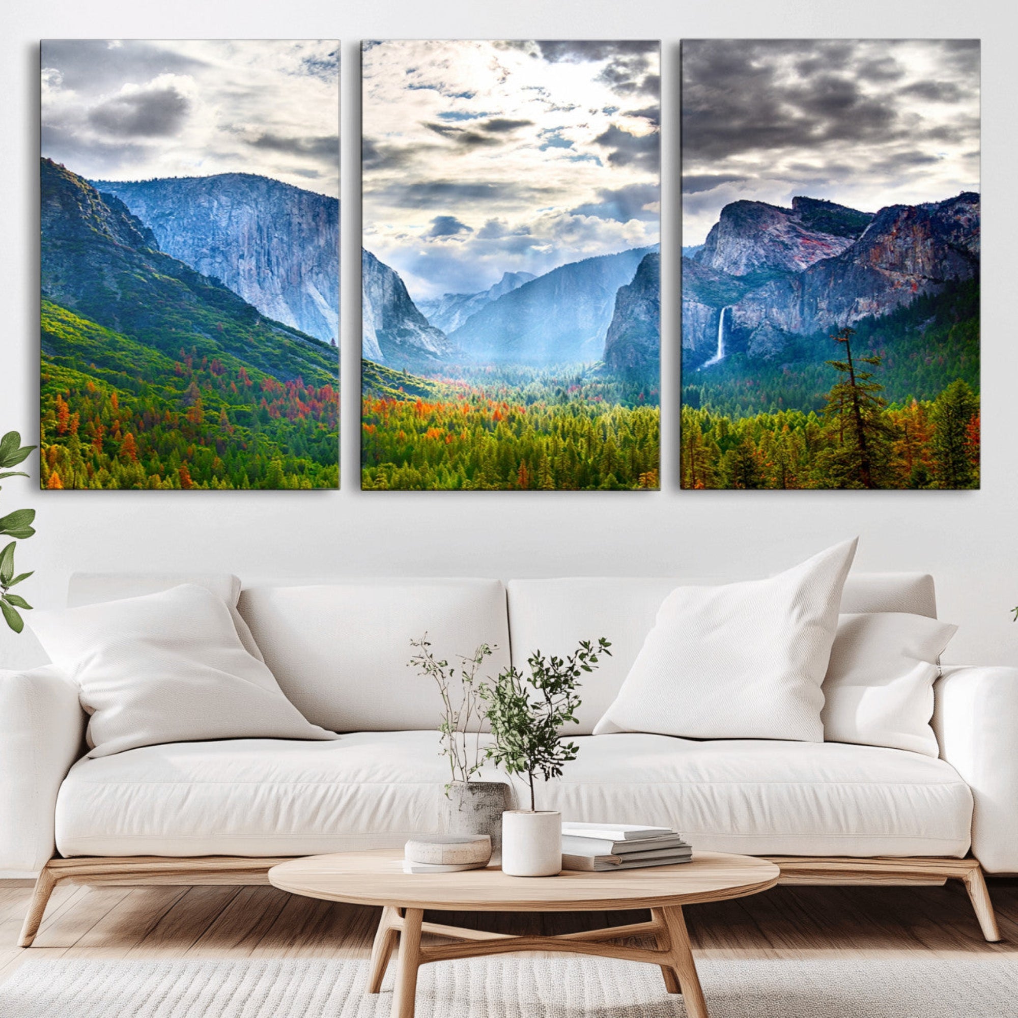 45909-MGV-CV-36X24-Yosemite National Park El Capitan Landscape Wall Art, Yosemite National Park El Capitan Canvas Print
