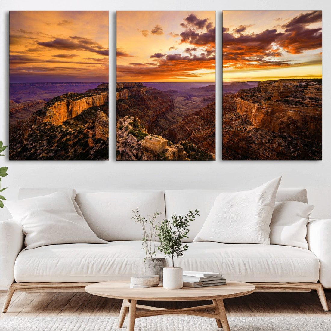 Grand Canyon Wall Art Canvas Print