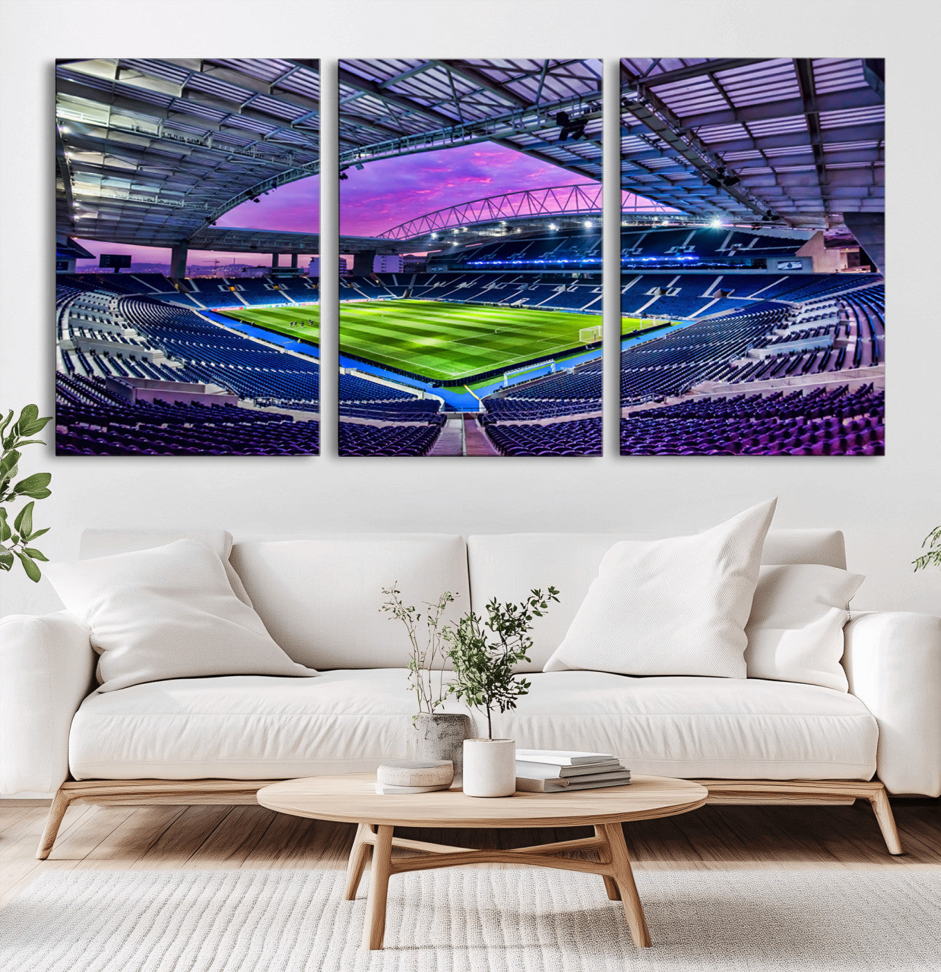 -FC Porto Soccer Team Print Canvas- Dragon Stadium Wall Art Canvas Print