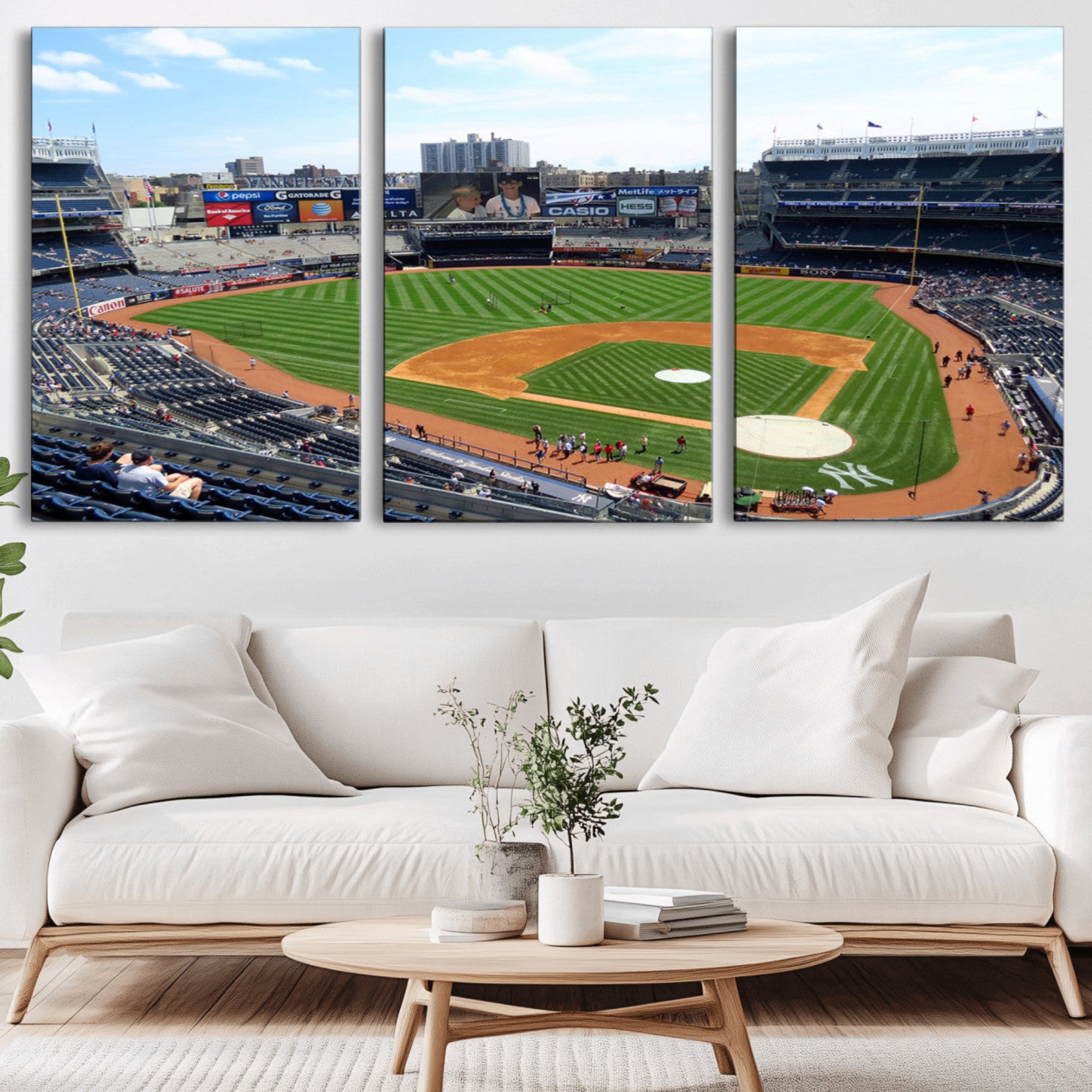 98047-MGV-CV-36X24-Buffalo Bills Stadium Wall Art - Buffalo Bills Decor- NFL Fans Gift, Perfect Sports Decor for Living