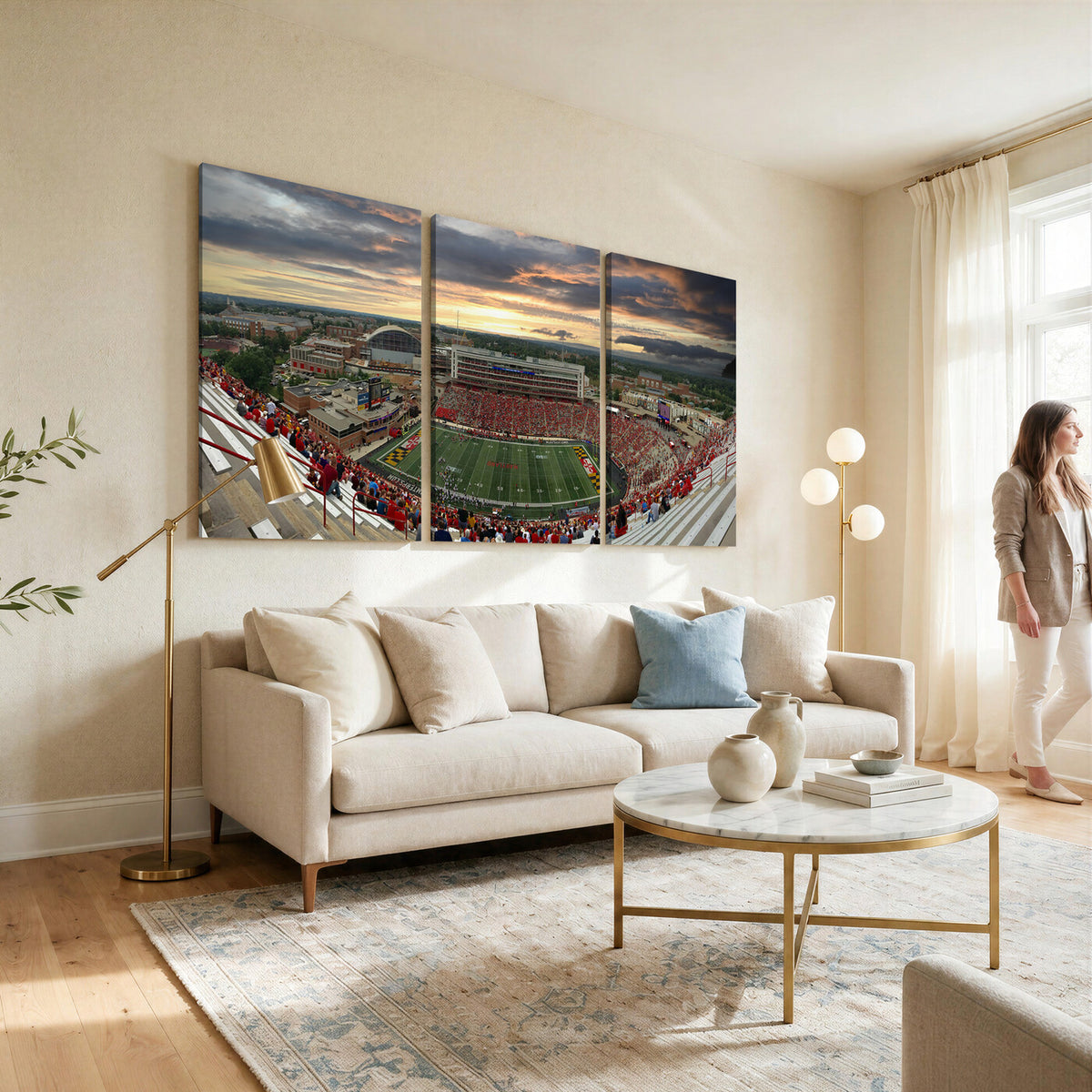 29993-MGV-CV-36X24 - University of Maryland Terrapins Football Team Print