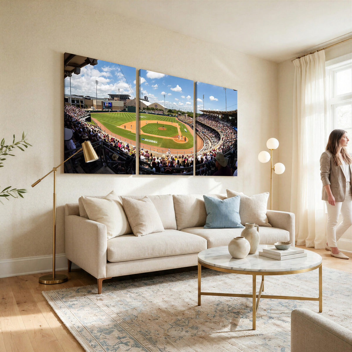 80409-MGV-CV-36X24 - The Texas A&M University Aggies Athletics Team Print