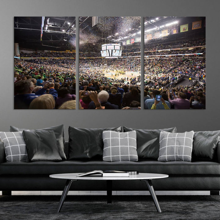 Bridgestone Arena Wall Art | Nashville Predators Hockey Team Print | Canvas Print | Ready to Hang | Nashville Wall Decor