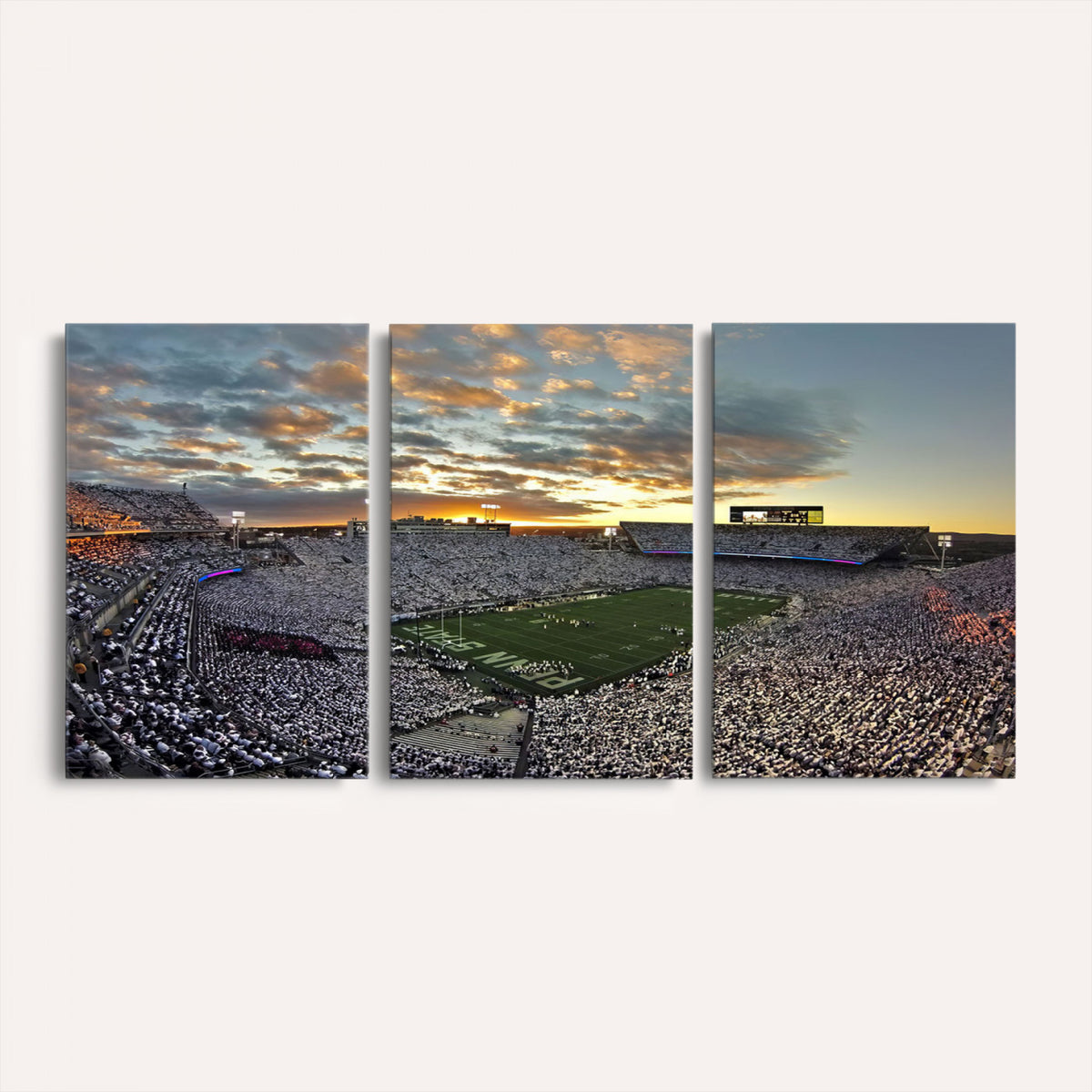 38807-MGV-CV-36X24 - Beaver Stadium Wall Art, Penn State Stadium Wall Art | Penn State Nittany Lions Football