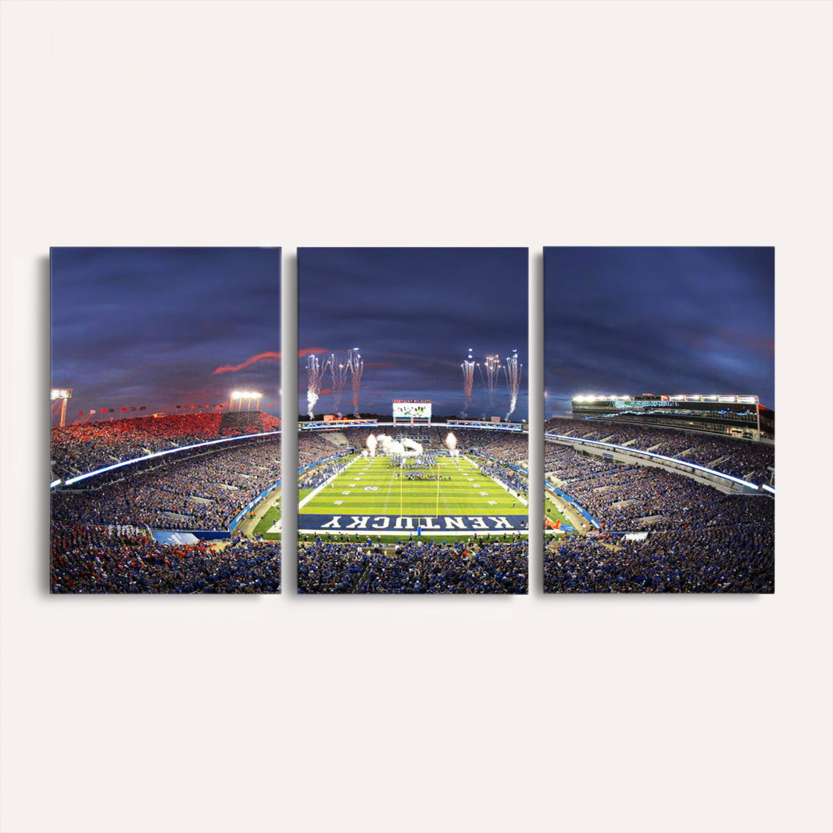 26008-MGV-CV-36X24 - Kroger Field Canvas Wall Art, Kentucky Stadium Wall Art