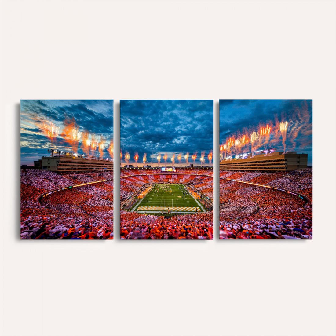 Tennessee Neyland Stadium Wall Art, Sports Arena Canvas