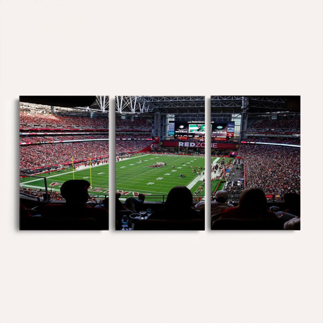 State Farm Stadium Canvas Wall Art, Arizona Cardinals Football Stadium