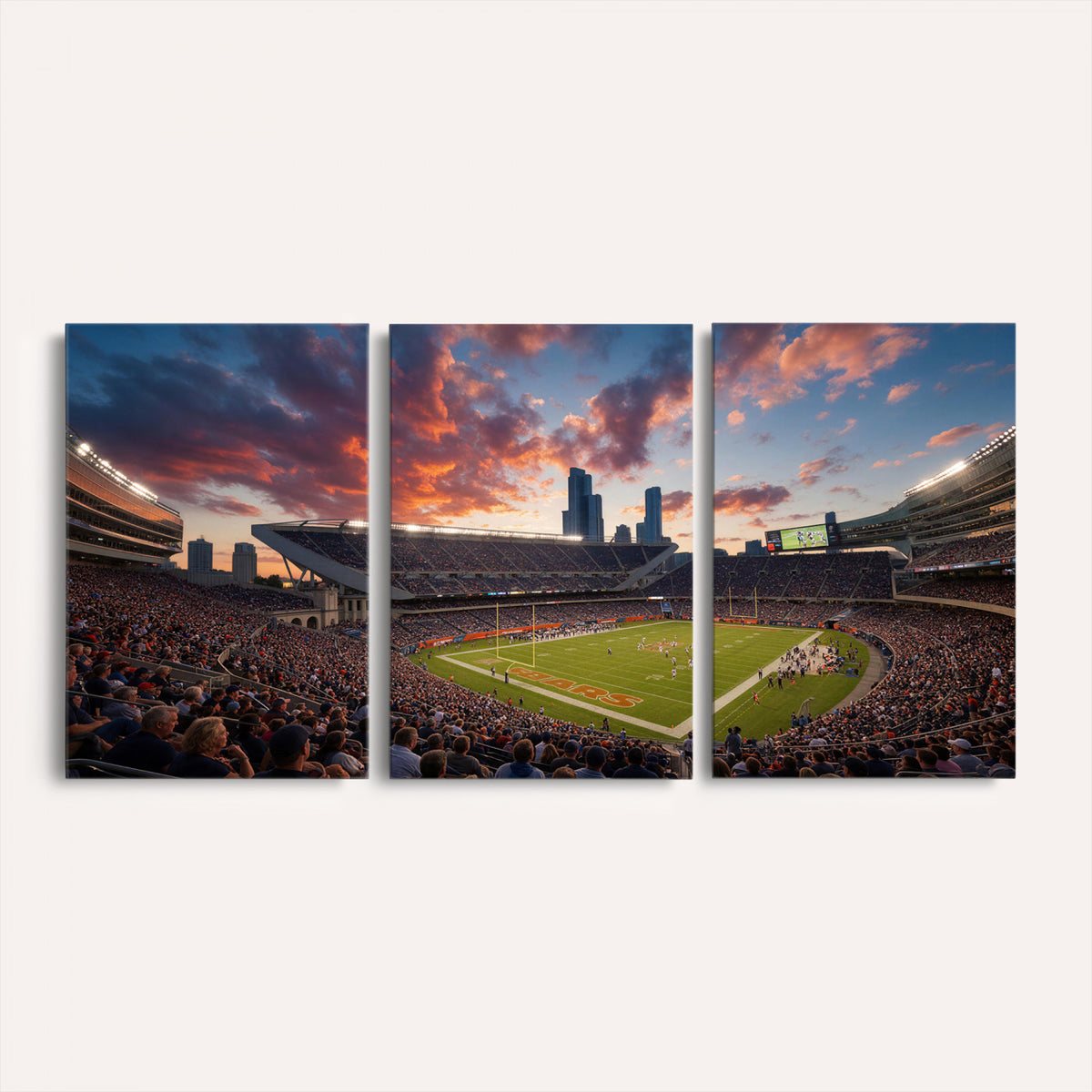 21104528-MGV-CV-36X24 - Stadium Wall Art Canvas Print
