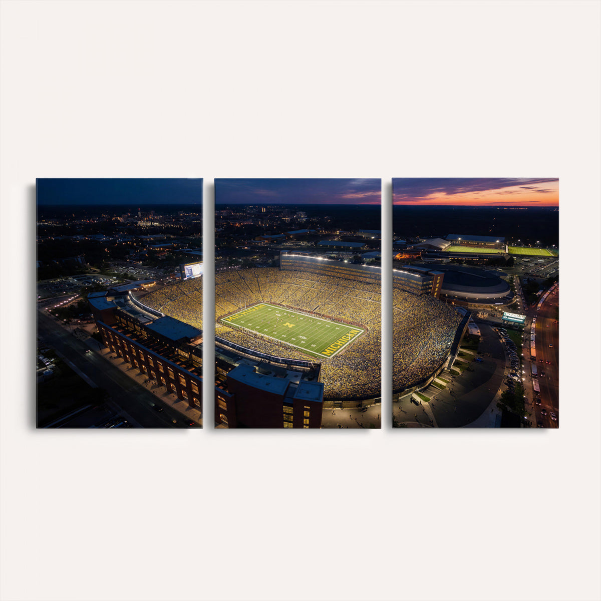 61127284-MGV-CV-36X24 - Stadium Wall Art Canvas Print