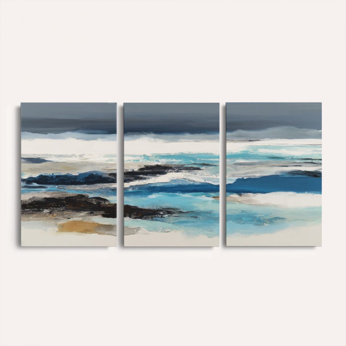 53645131-MGV-CV-36X24 - Extra Large Abstract Wall Art Canvas Print