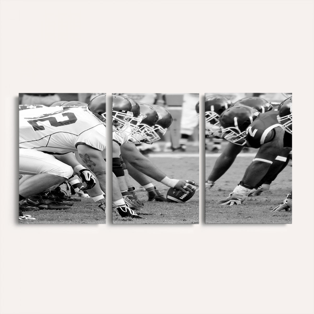 97432-MGV-CV-36X24 - American Football Player Wall Art Canvas Print