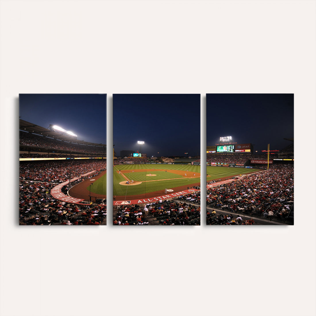 Los Angeles Angels Baseball Team Print, Anaheim Angel Stadium Wall Art