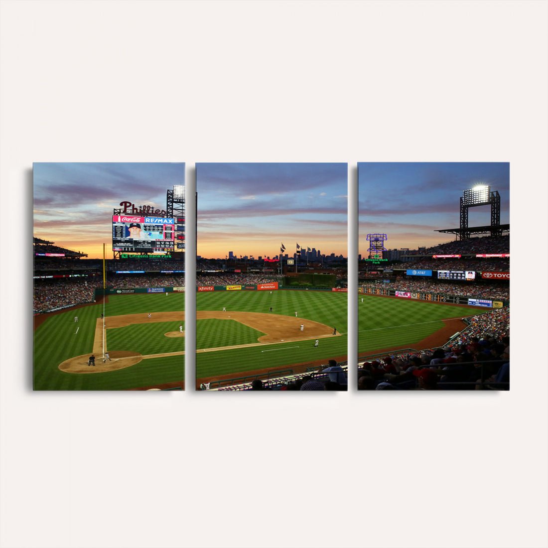 Citizens Bank Park Philadelphia Phillies Wall Art Canvas