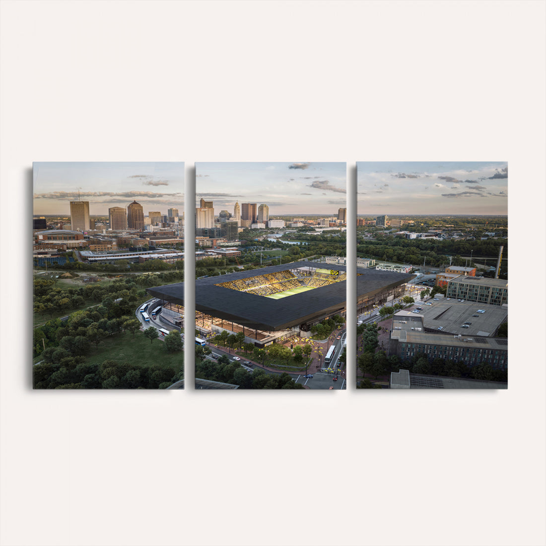 Columbus Crew Soccer Team Print, Columbus Crew Stadium Wall Art