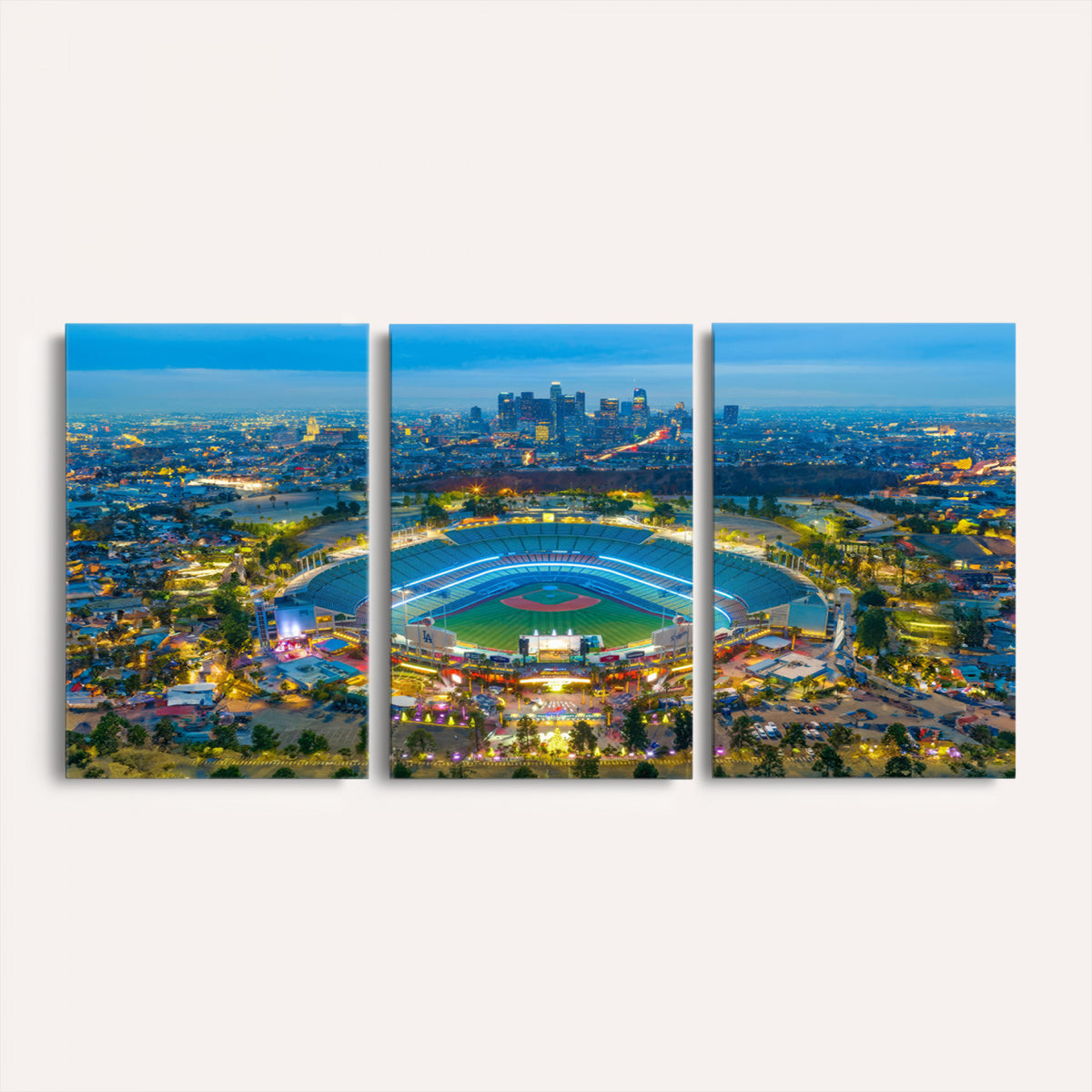 78144-MGV-CV-36X24 - Los Angeles Dodgers Wall Art Canvas, Dodger Stadium Wall Art