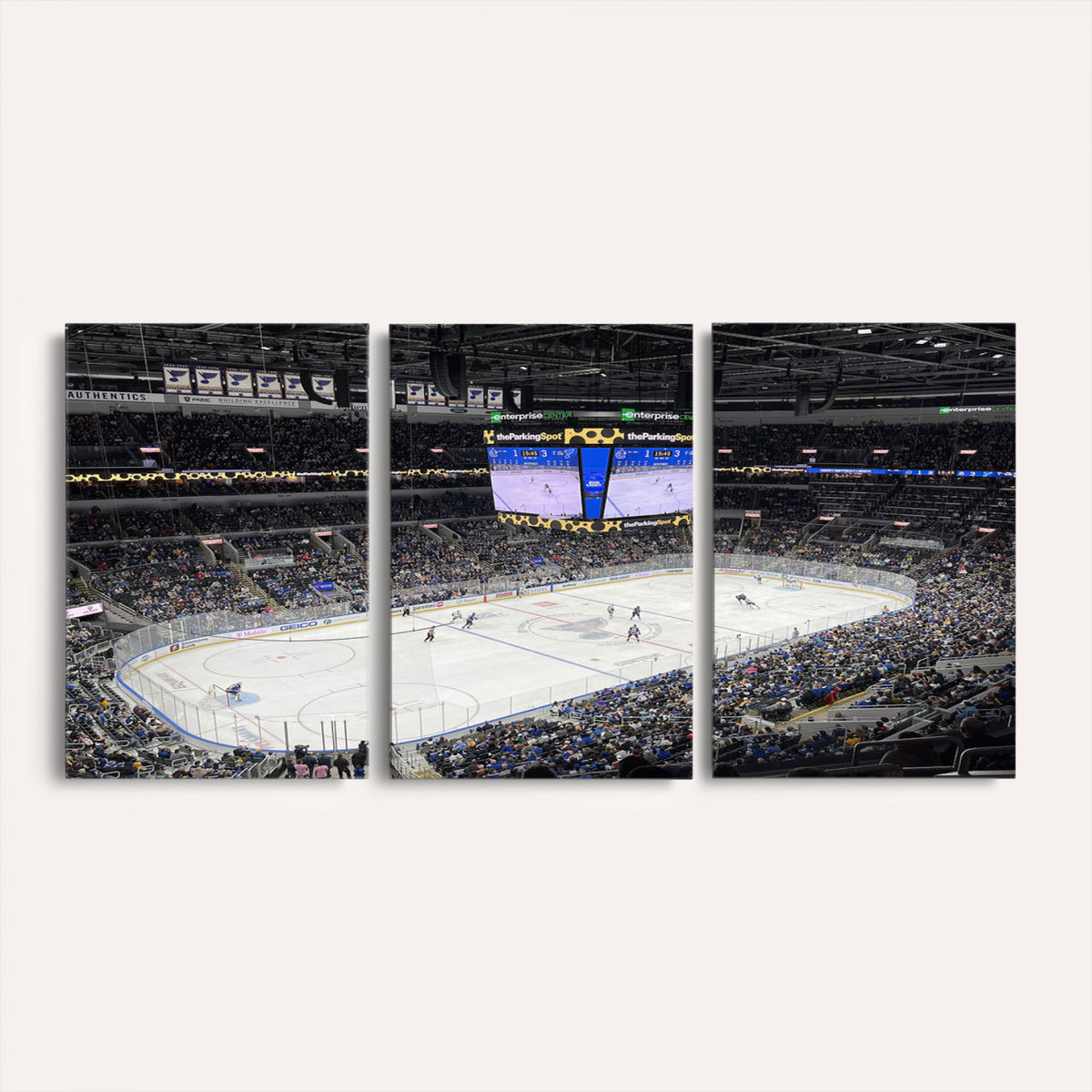 75222-MGV-CV-36X24 - Enterprise Center Missouri St. Louis Blues Hockey Stadium