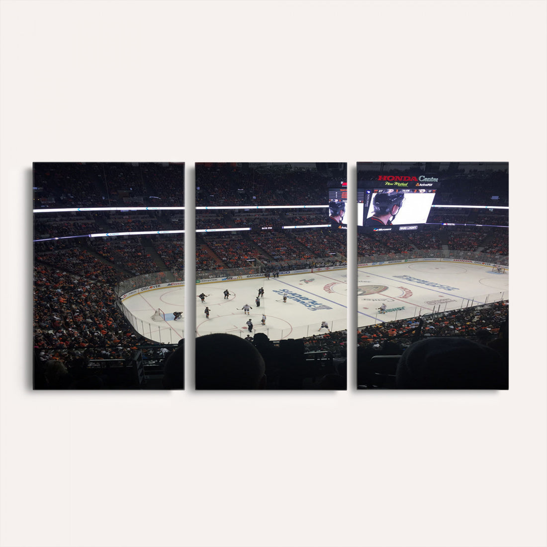 Honda Center California Anaheim Ducks Hockey Stadium Wall Art