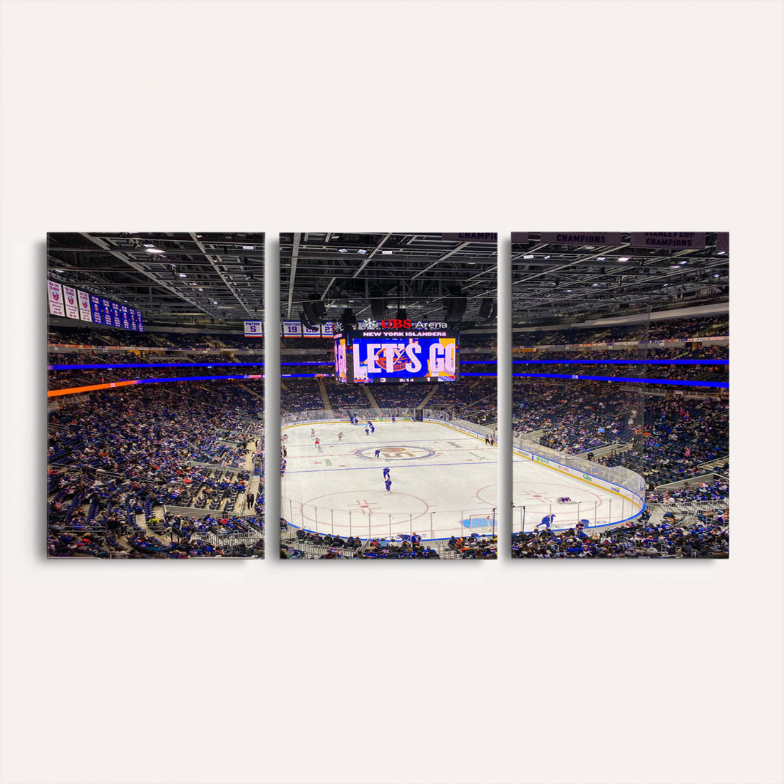 UBS Arena Elmont New York Islanders Ice Hockey Wall Art