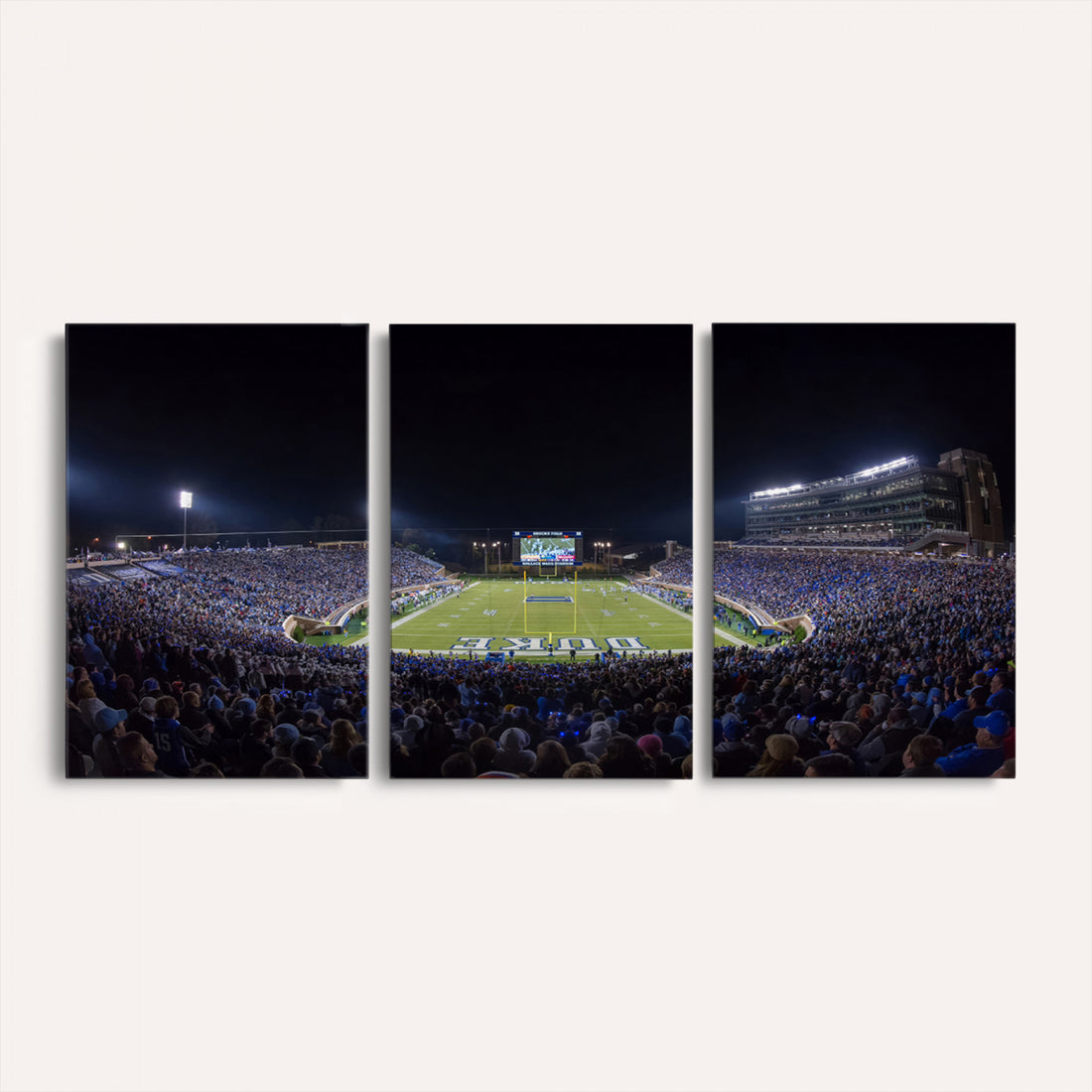 Duke University Blue Devils Football Team Print, Durham, Framed and Ready to Hang