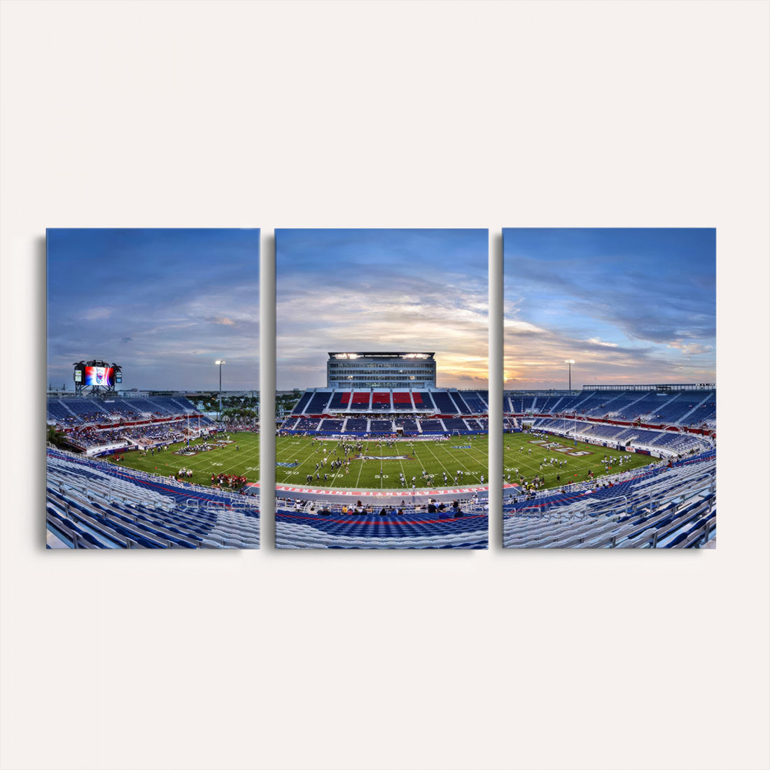 Florida Atlantic University Owls Football Team Print, Boca Raton