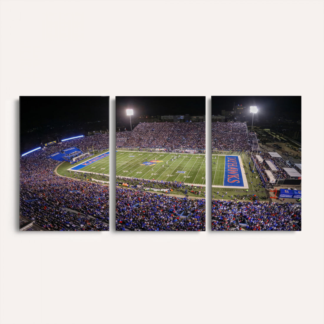 University of Kansas Jayhawks Football Team Print, Lawrence