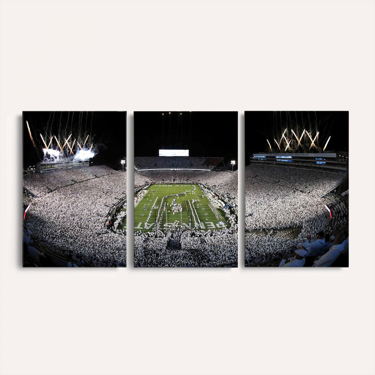 84537-MGV-CV-36X24 - Penn State Beaver Stadium Canvas Wall Art - Nittany Lions Football Print