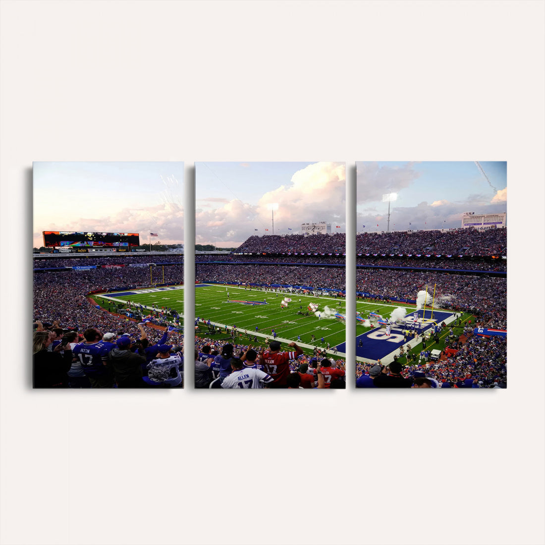 Buffalo Bills Football Team Print, Buffalo Highmark Stadium