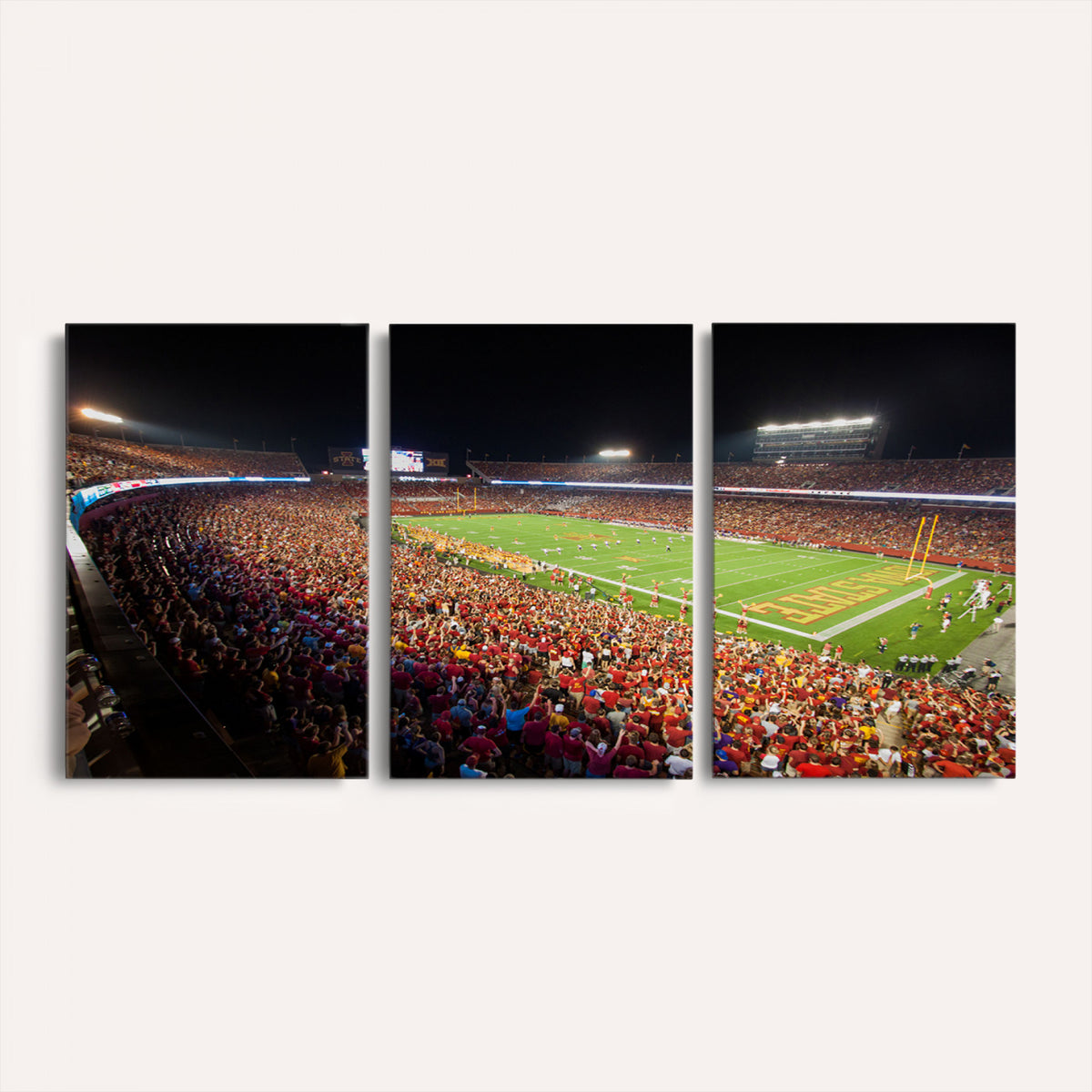 35139-MGV-CV-36X24 - Iowa State University Cyclones Canvas Print, Jack Trice Stadium