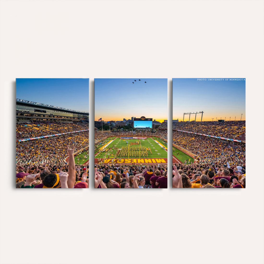 University of Minnesota Golden Gophers Football Team Print
