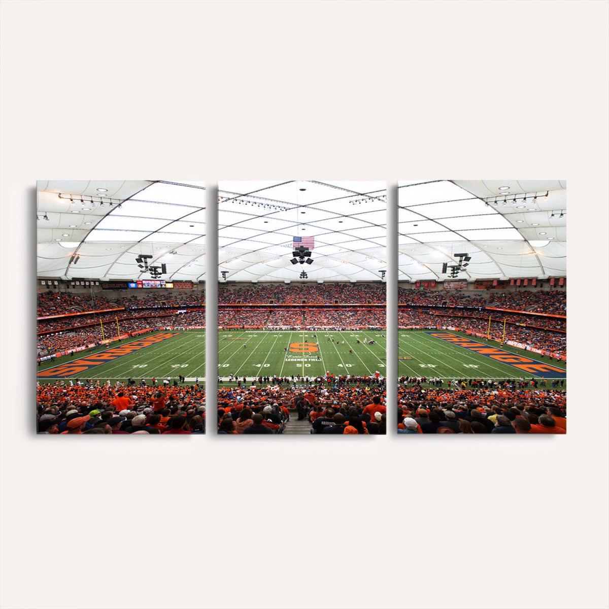 78104-MGV-CV-36X24 - Syracuse University Orange Football Team Print, Syracuse