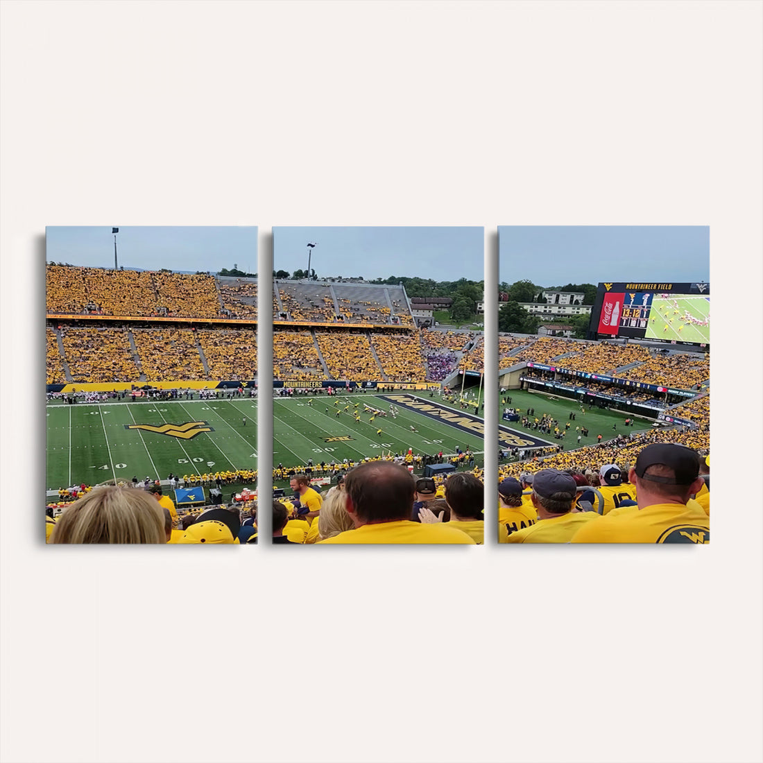 Puskar Stadium Canvas Print Wall Art, Morgantown Print