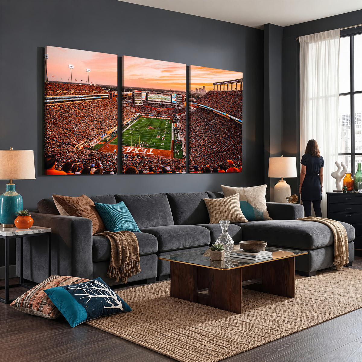 24606043-MGV-CV-36X24 - Stadium Wall Art Canvas Print
