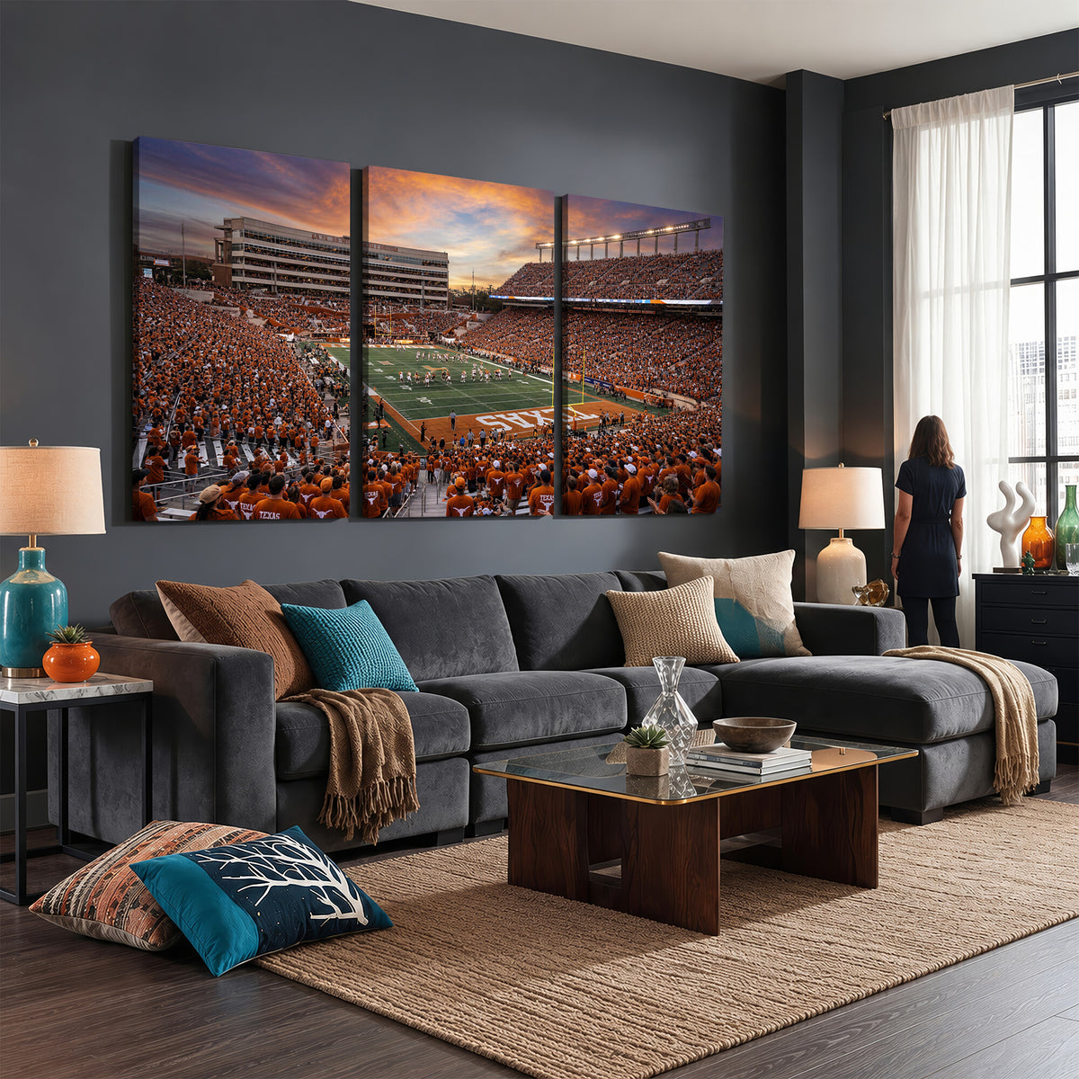 23560699-MGV-CV-36X24 - Stadium Wall Art Canvas Print