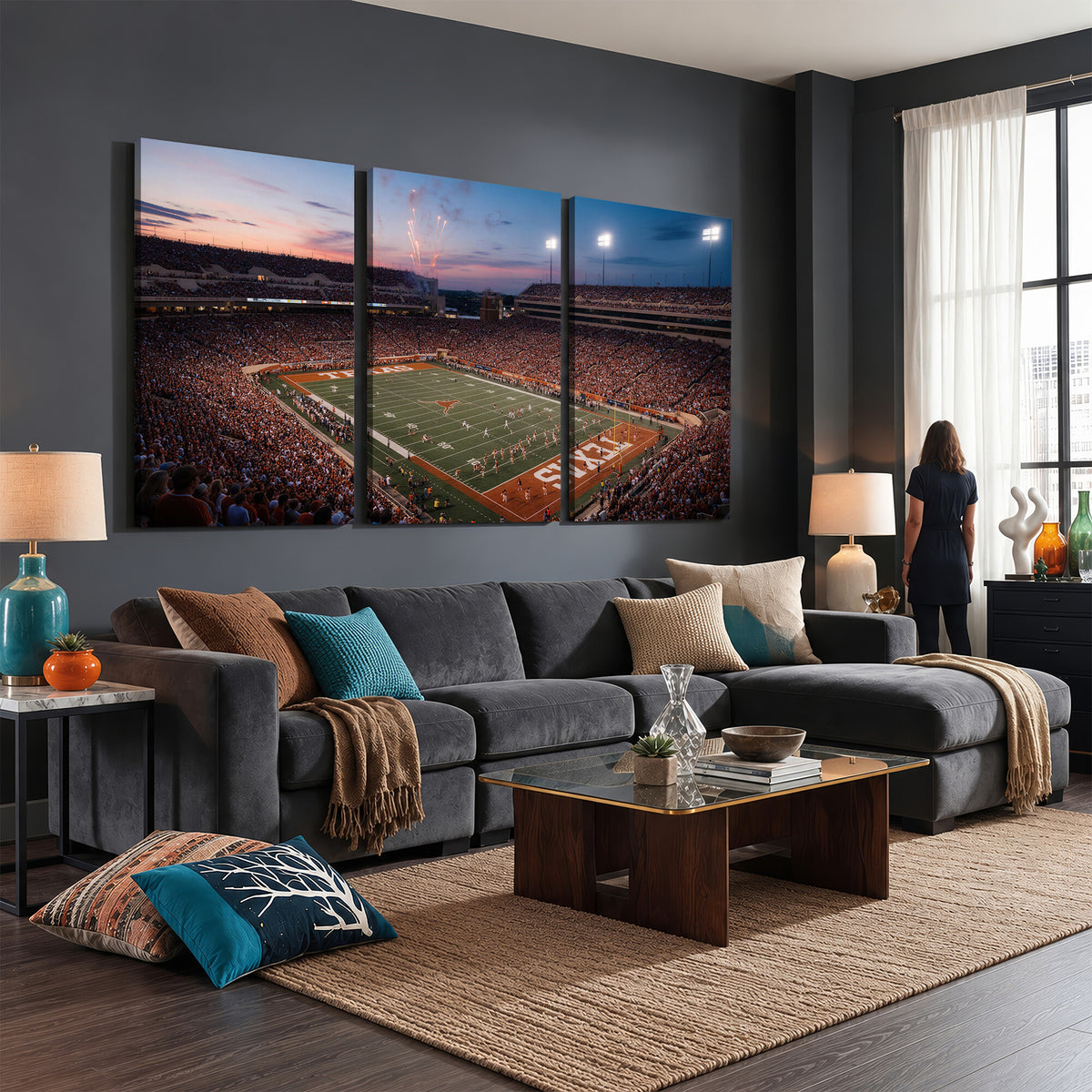 31666911-MGV-CV-36X24 - Stadium Wall Art Canvas Print