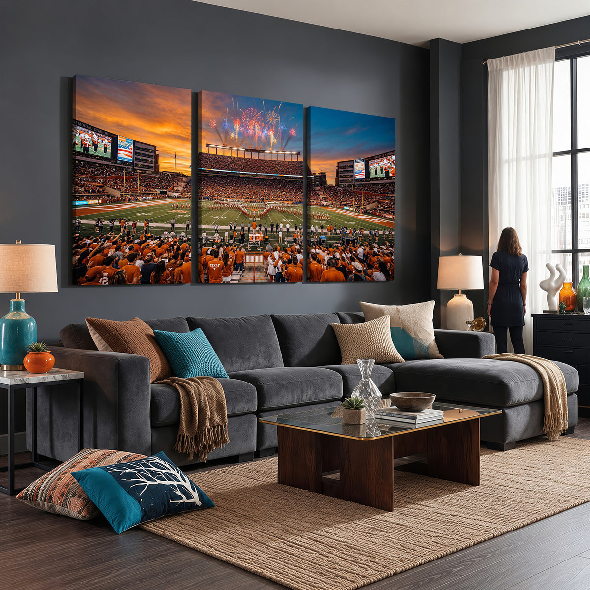 75031291-MGV-CV-36X24 - Stadium Wall Art Canvas Print
