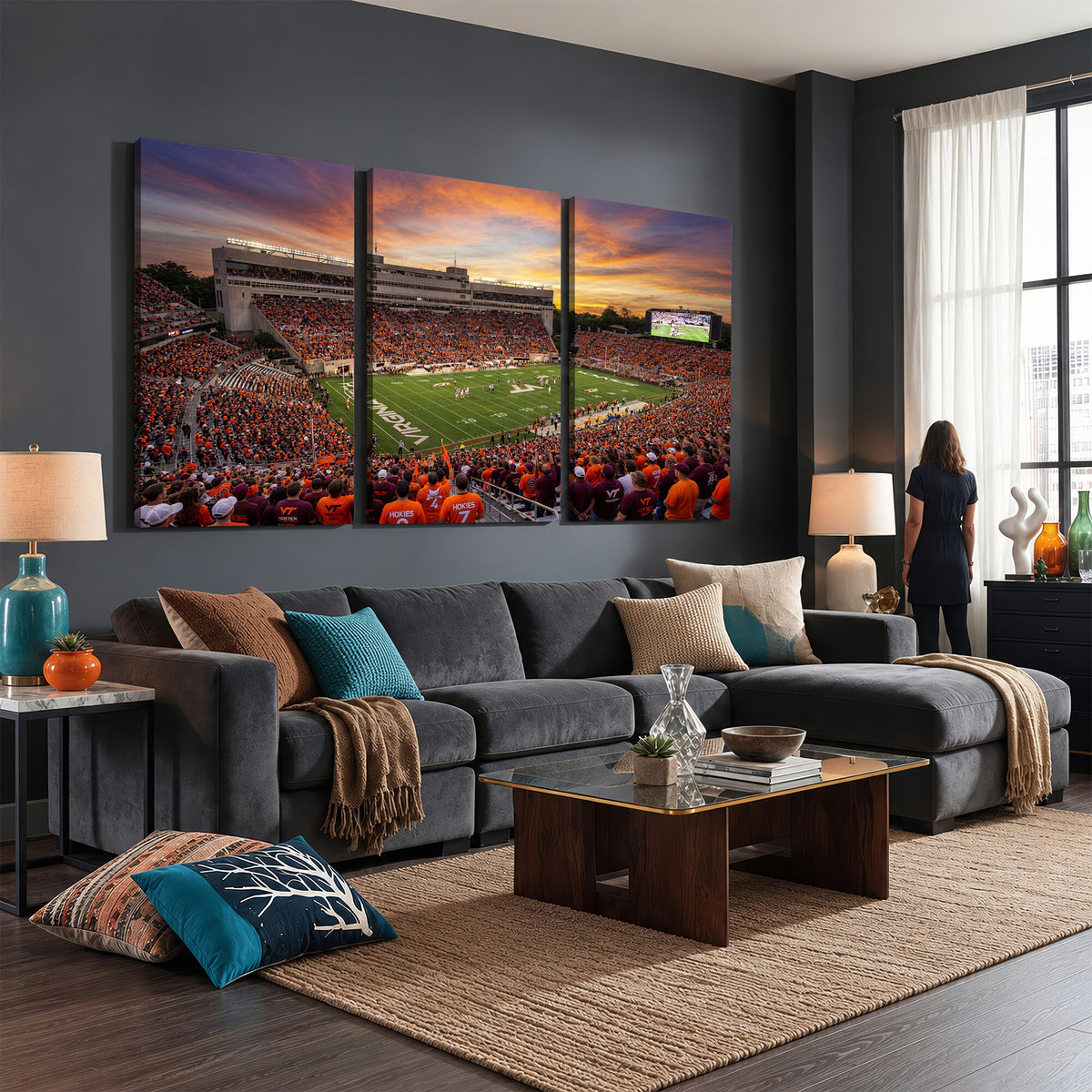 23178259-MGV-CV-36X24 - Stadium Wall Art Canvas Print