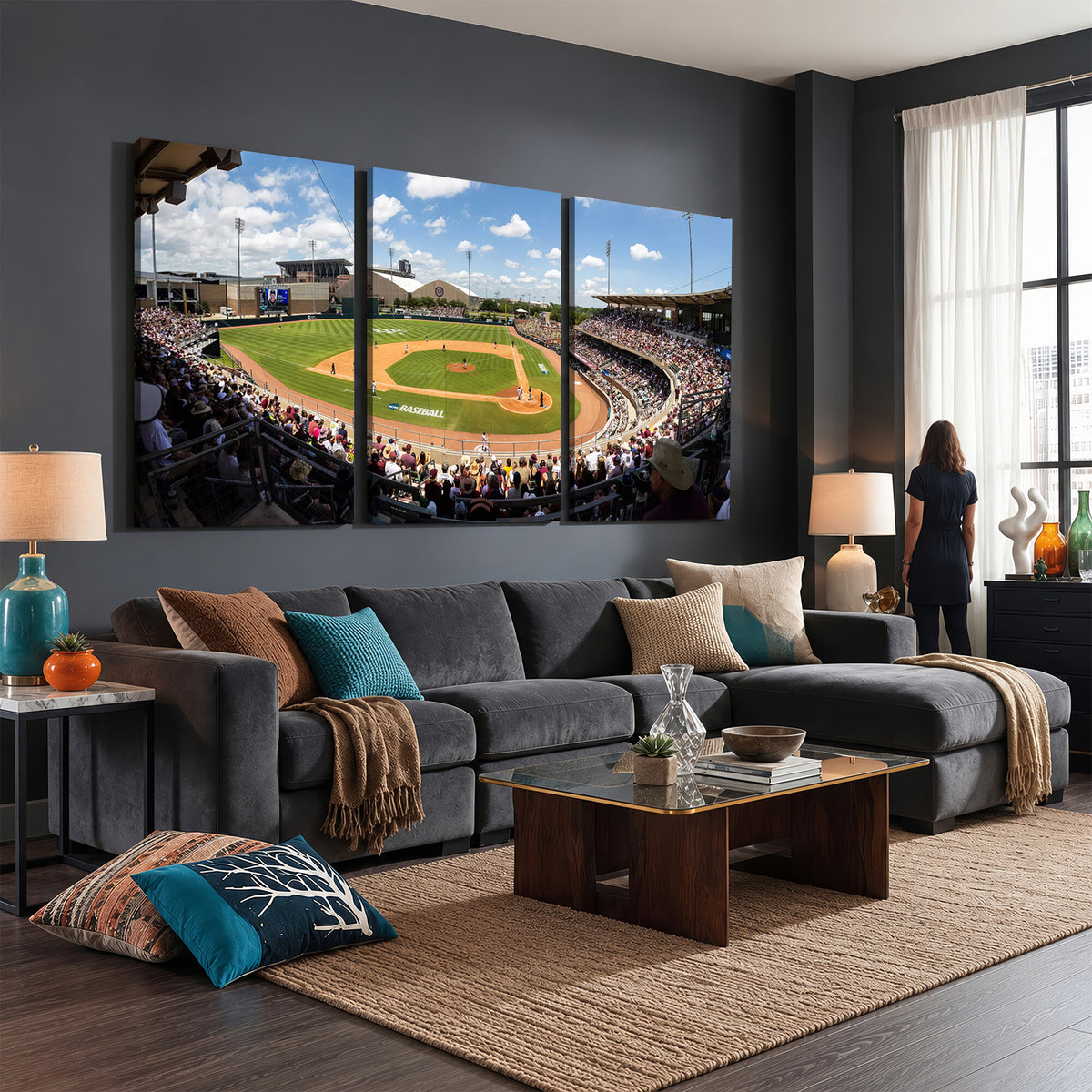 80409-MGV-CV-36X24 - The Texas A&M University Aggies Athletics Team Print